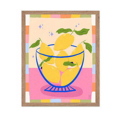 Lemon Bowl Illustration