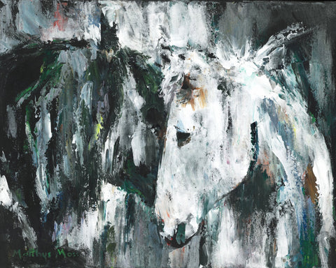 Abstract Horse Head