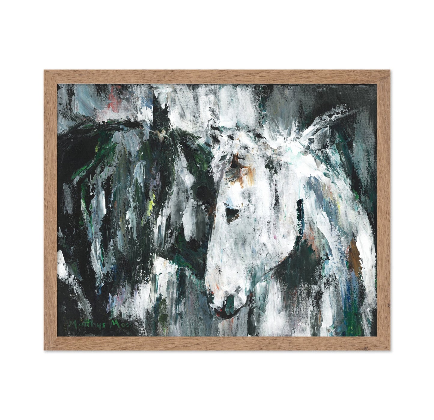 Abstract Horse Head