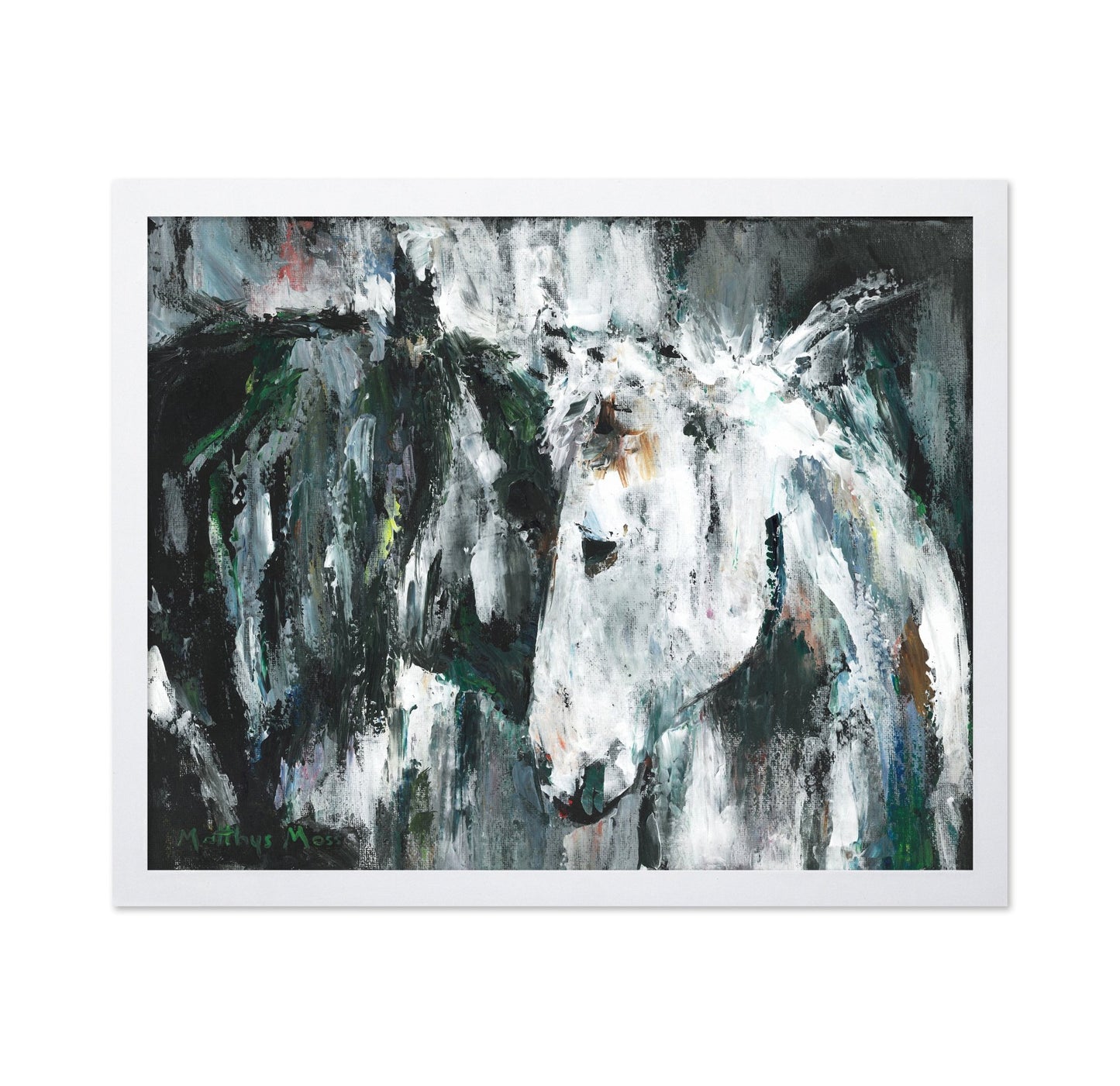 Abstract Horse Head