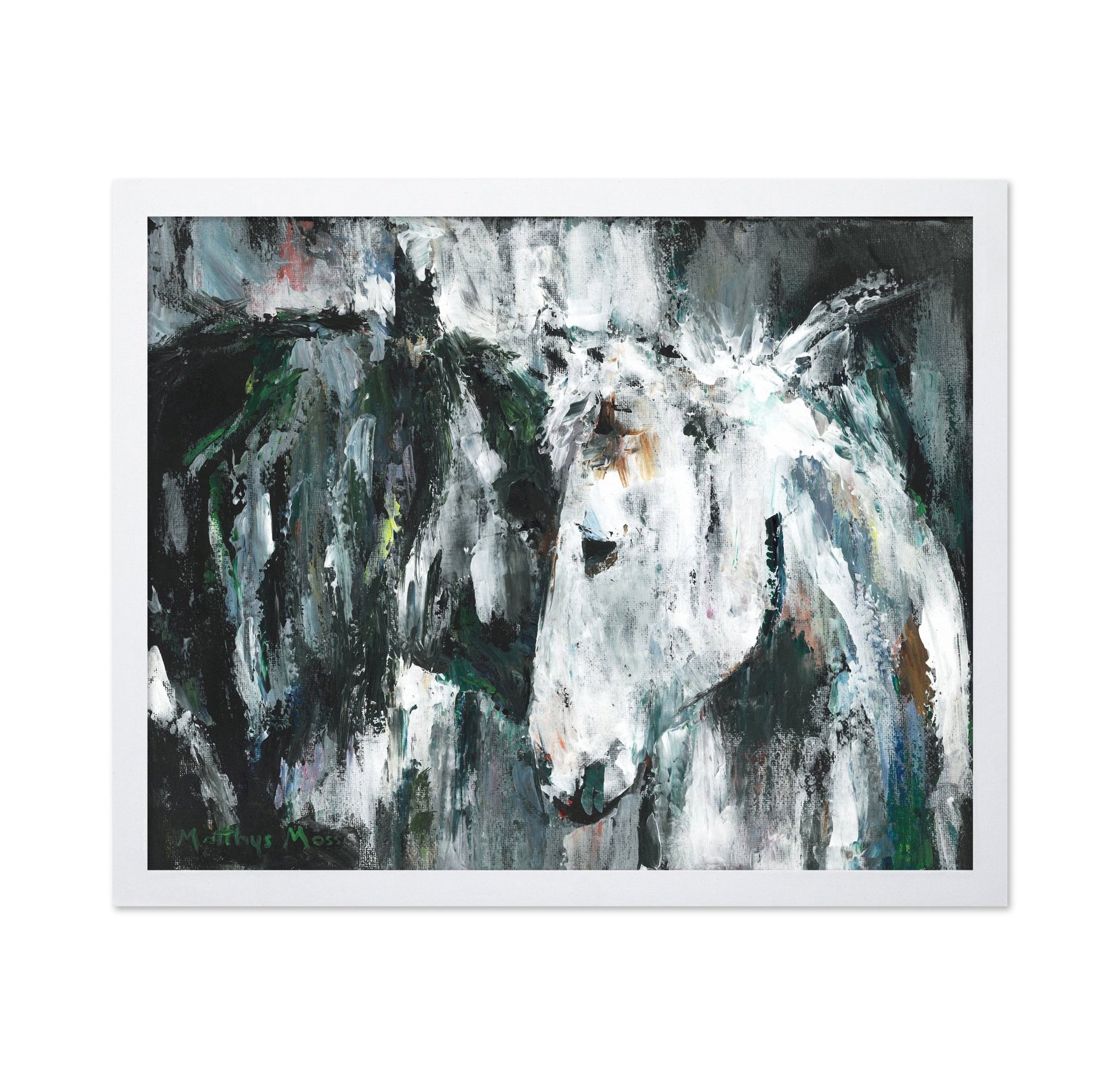 Abstract Horse Head