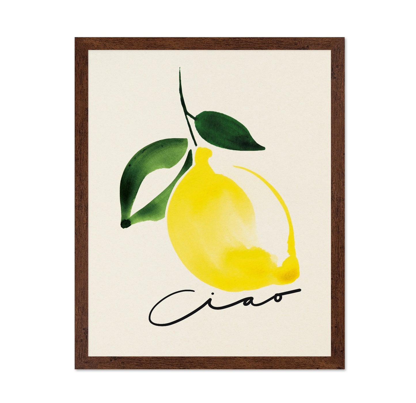 Watercolor Lemon
