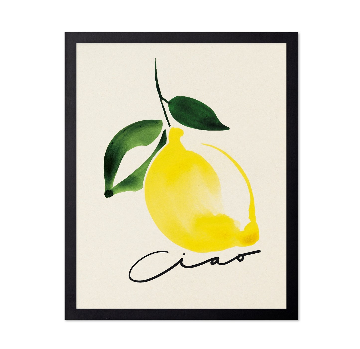 Watercolor Lemon