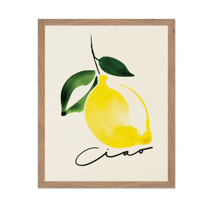 Watercolor Lemon