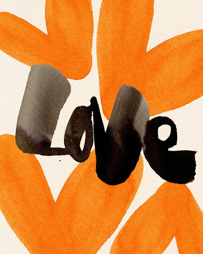 Love Brush Letter