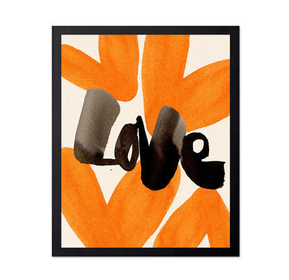 Love Brush Letter