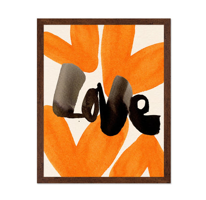 Love Brush Letter