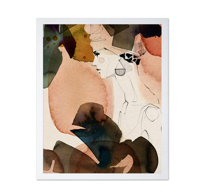 Abstract Woman Sketch