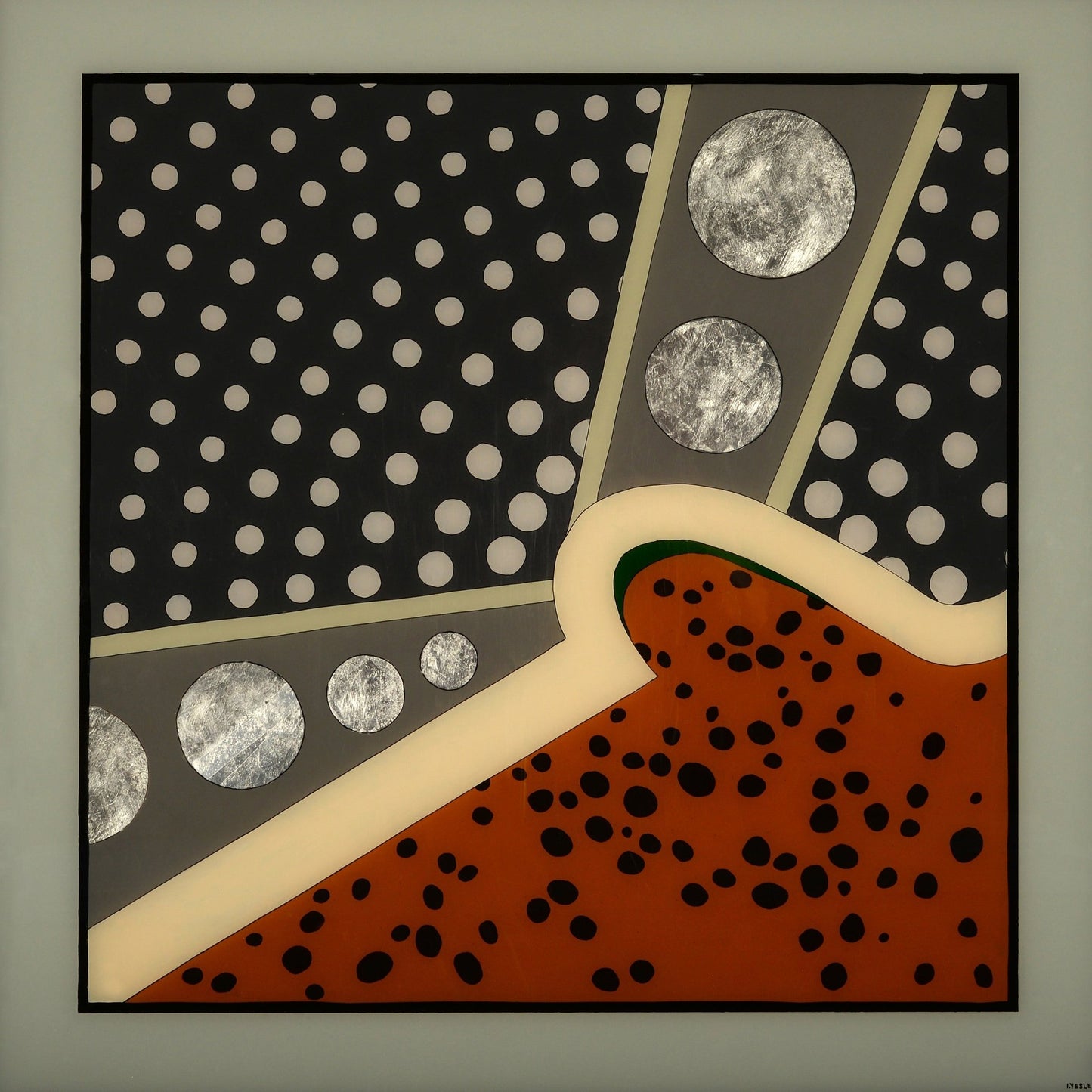 Abstract Polka Dots