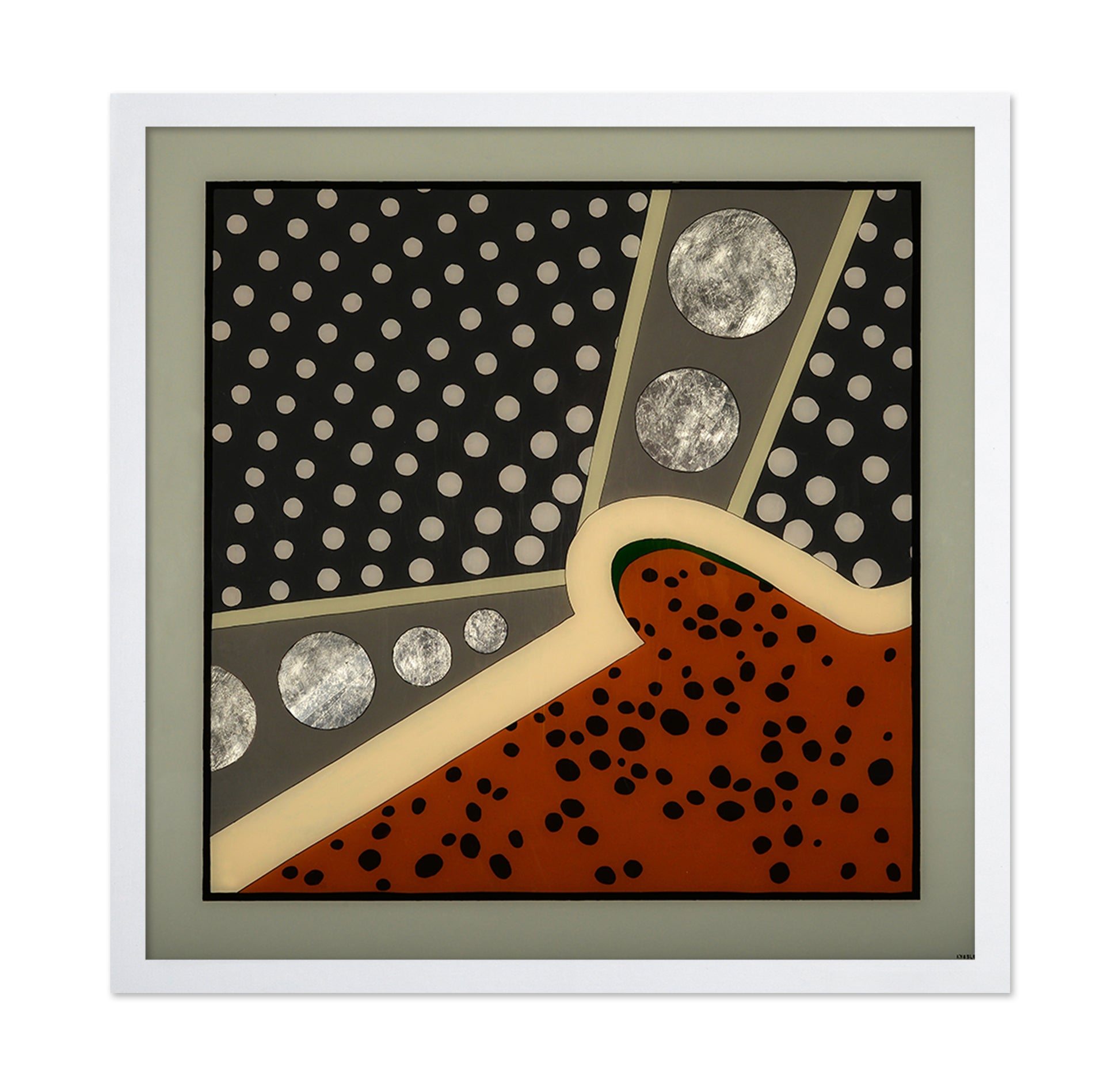 Abstract Polka Dots
