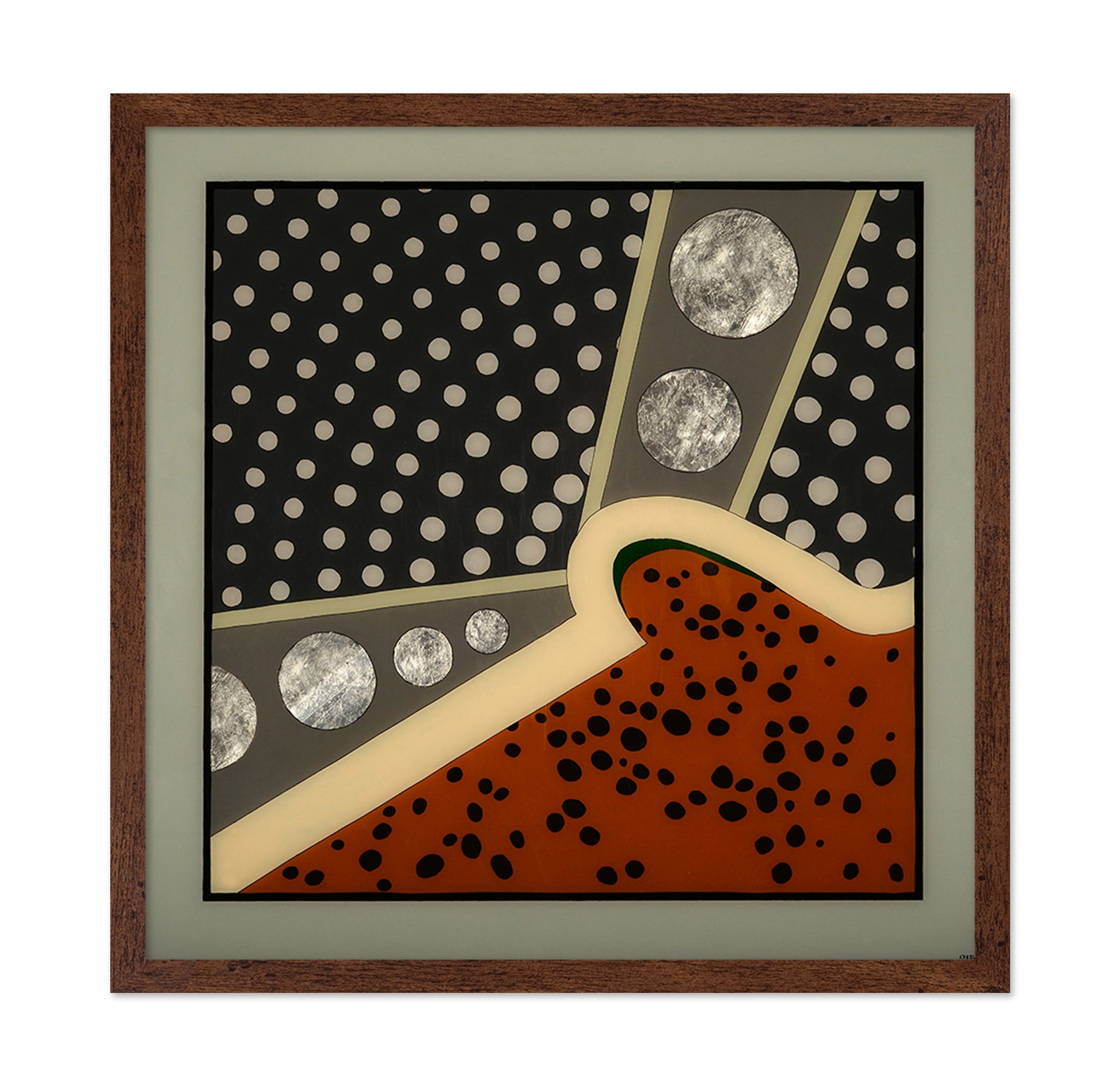 Abstract Polka Dots