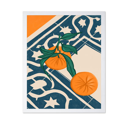 Oranges Tile Pattern