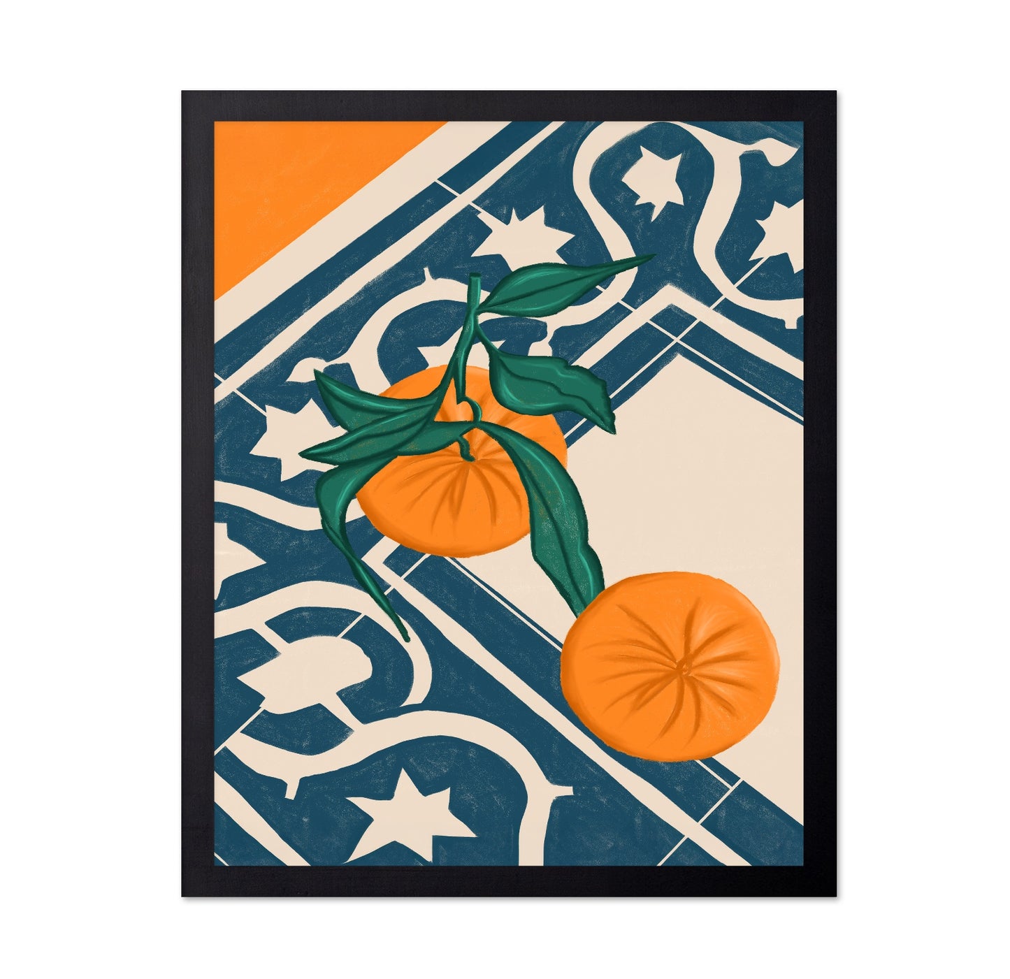 Oranges Tile Pattern