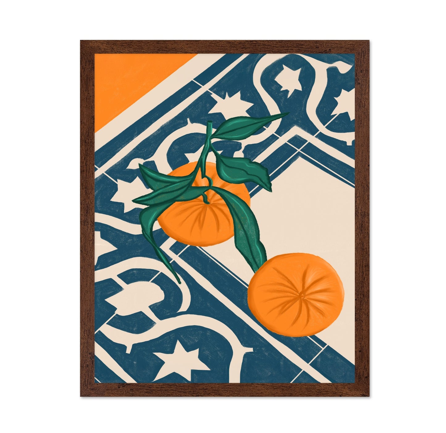 Oranges Tile Pattern