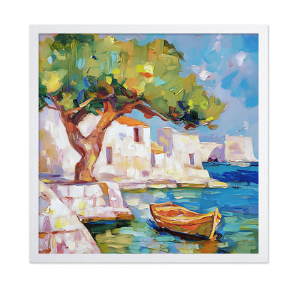 Coastal Village Boat