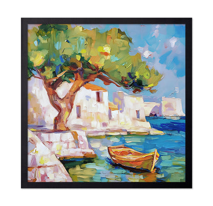 Coastal Village Boat