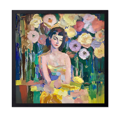 Floral Portrait Woman No6