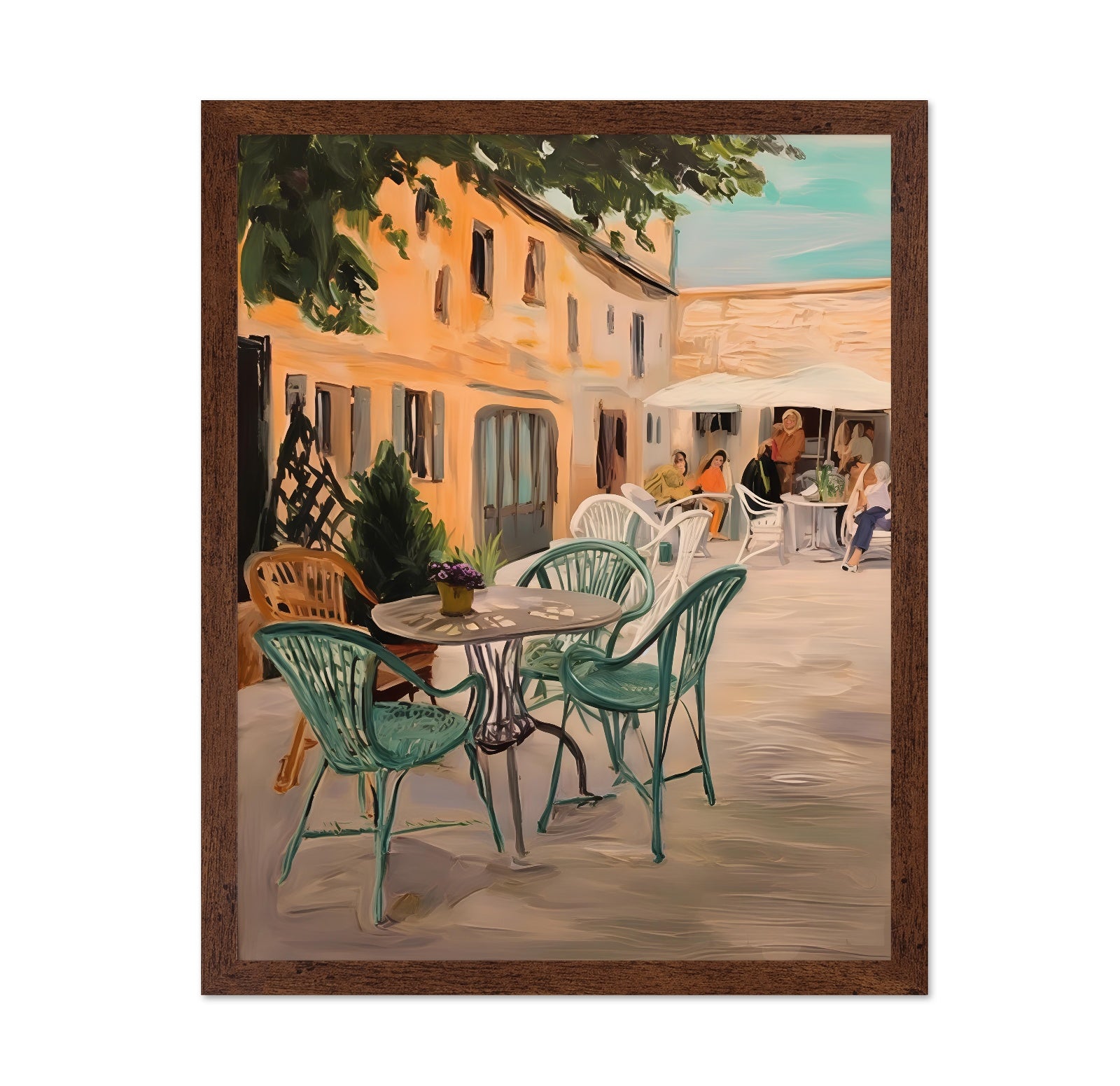 Outdoor Cafe Scene