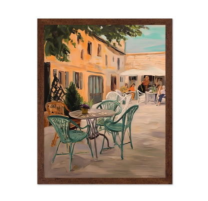 Outdoor Cafe Scene