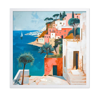Coastal Mediterranean Village
