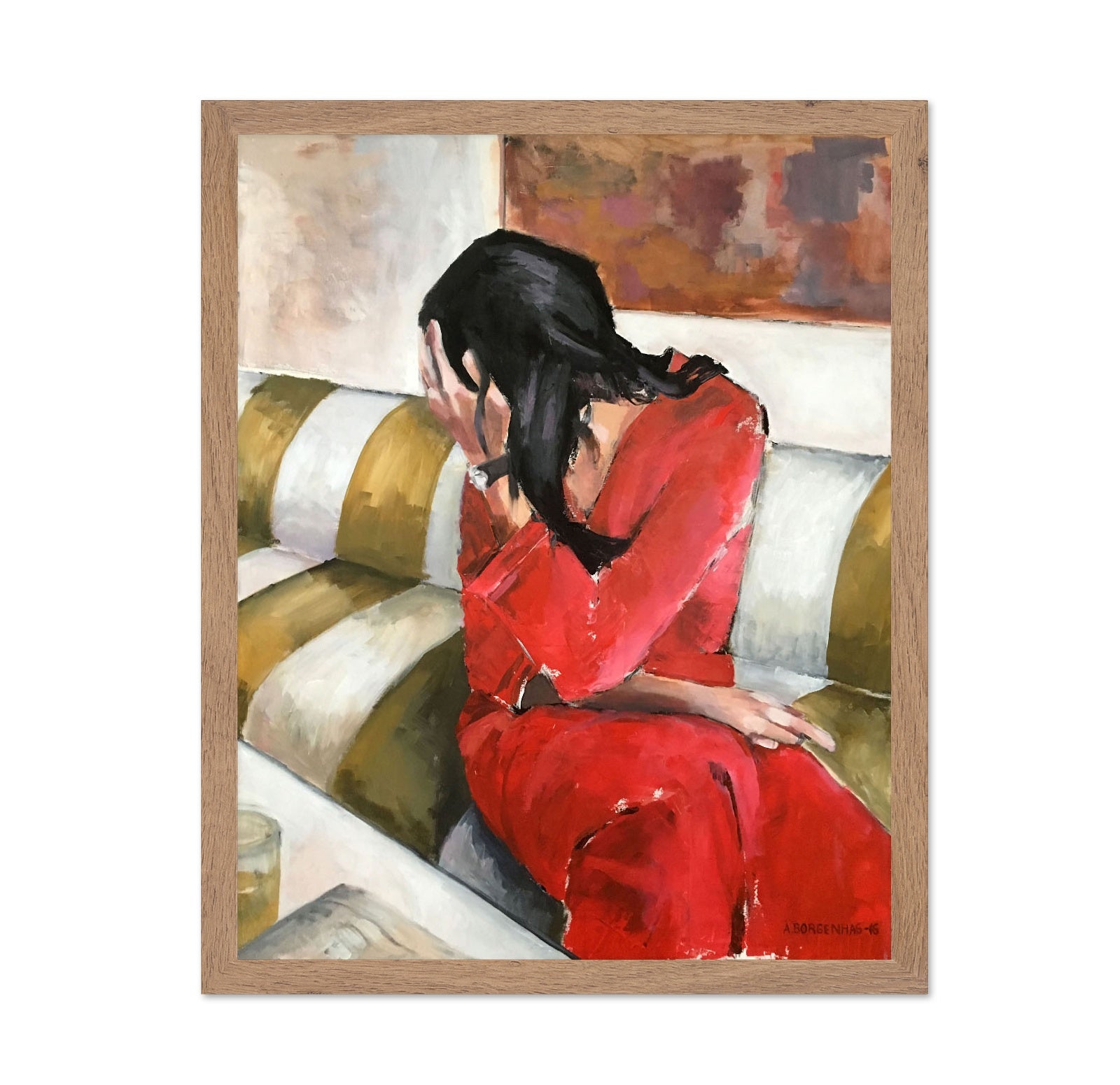 Woman in Red Dress No2