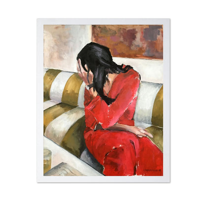 Woman in Red Dress No2