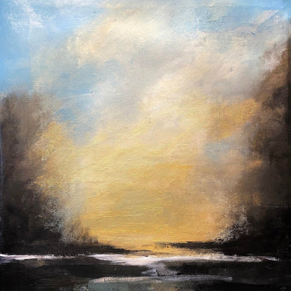 Golden Sky Horizon