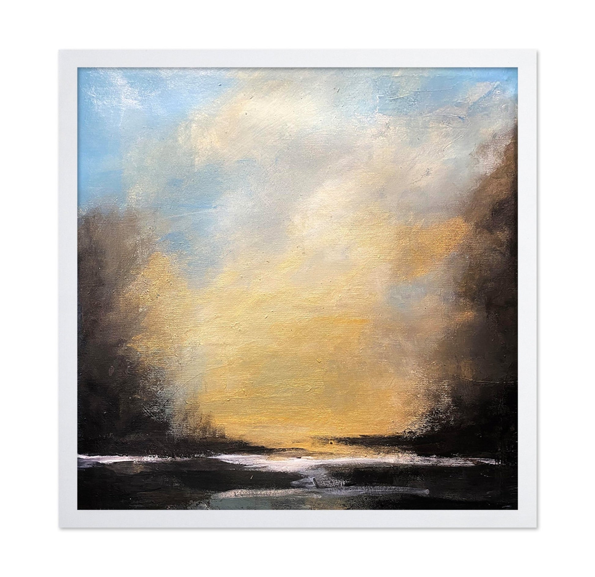 Golden Sky Horizon