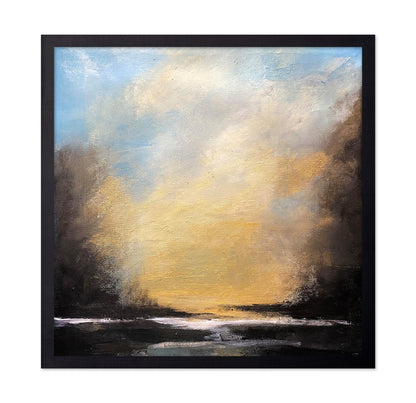Golden Sky Horizon