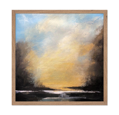 Golden Sky Horizon