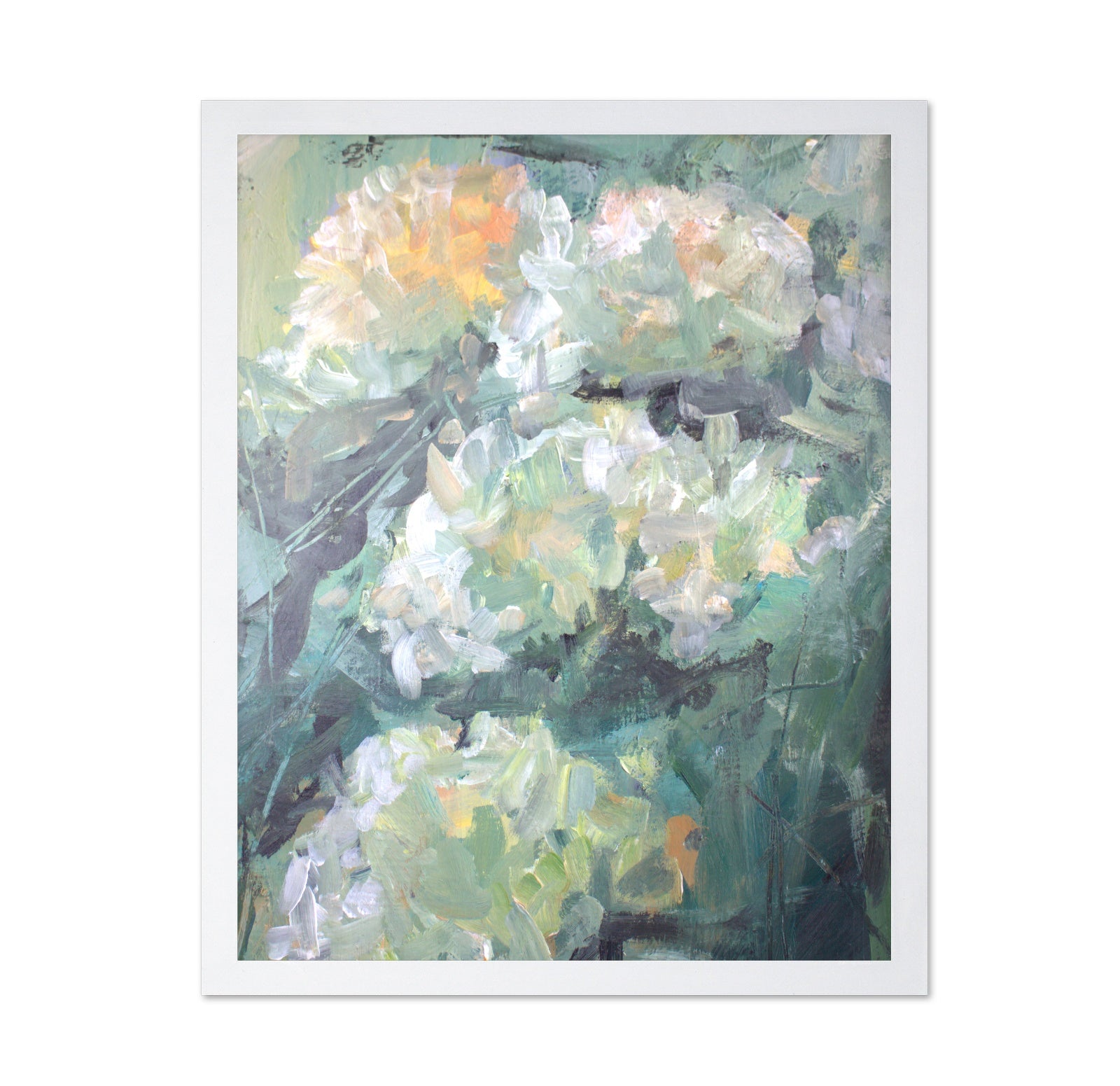 Soft Green Florals