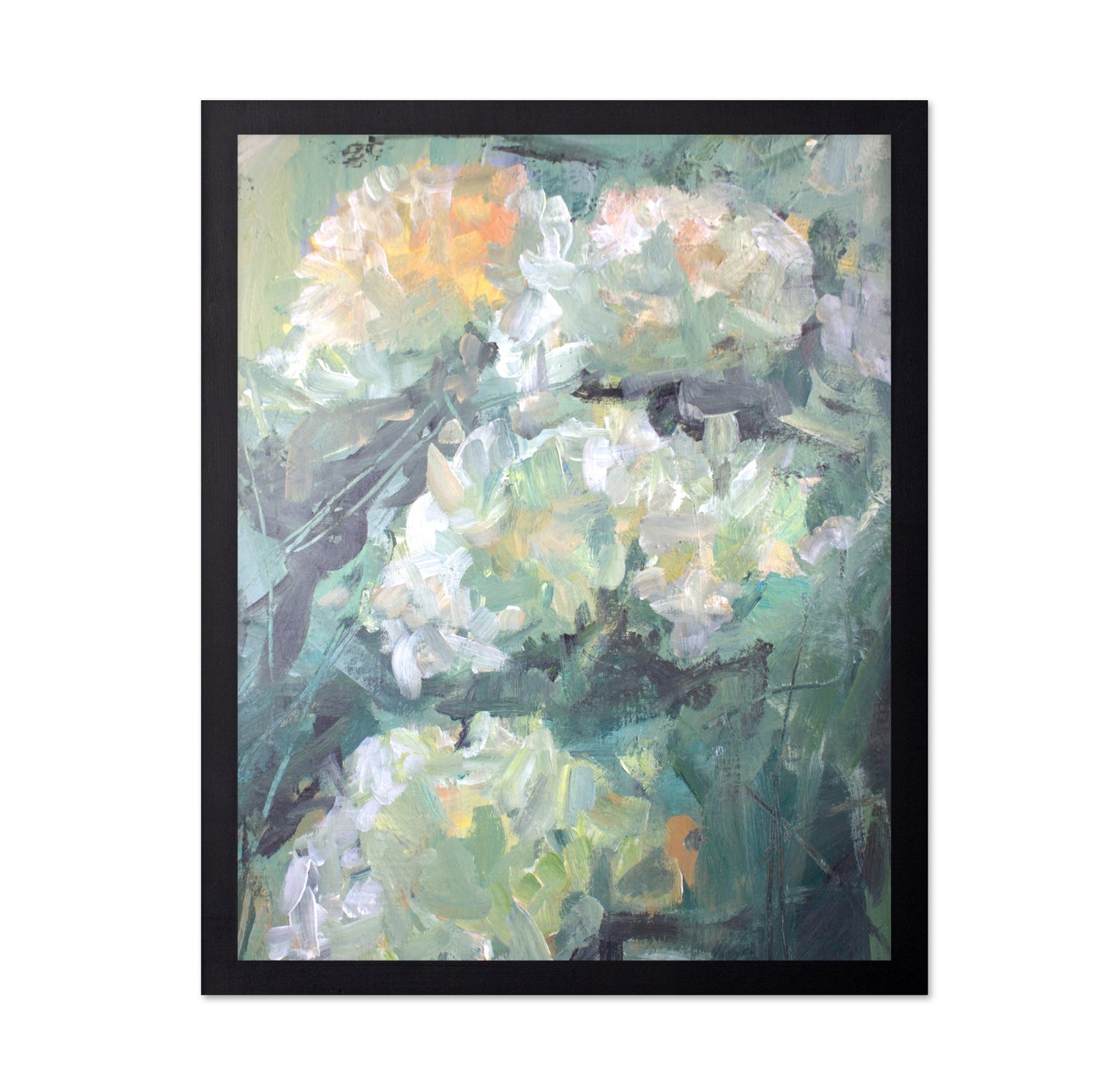 Soft Green Florals