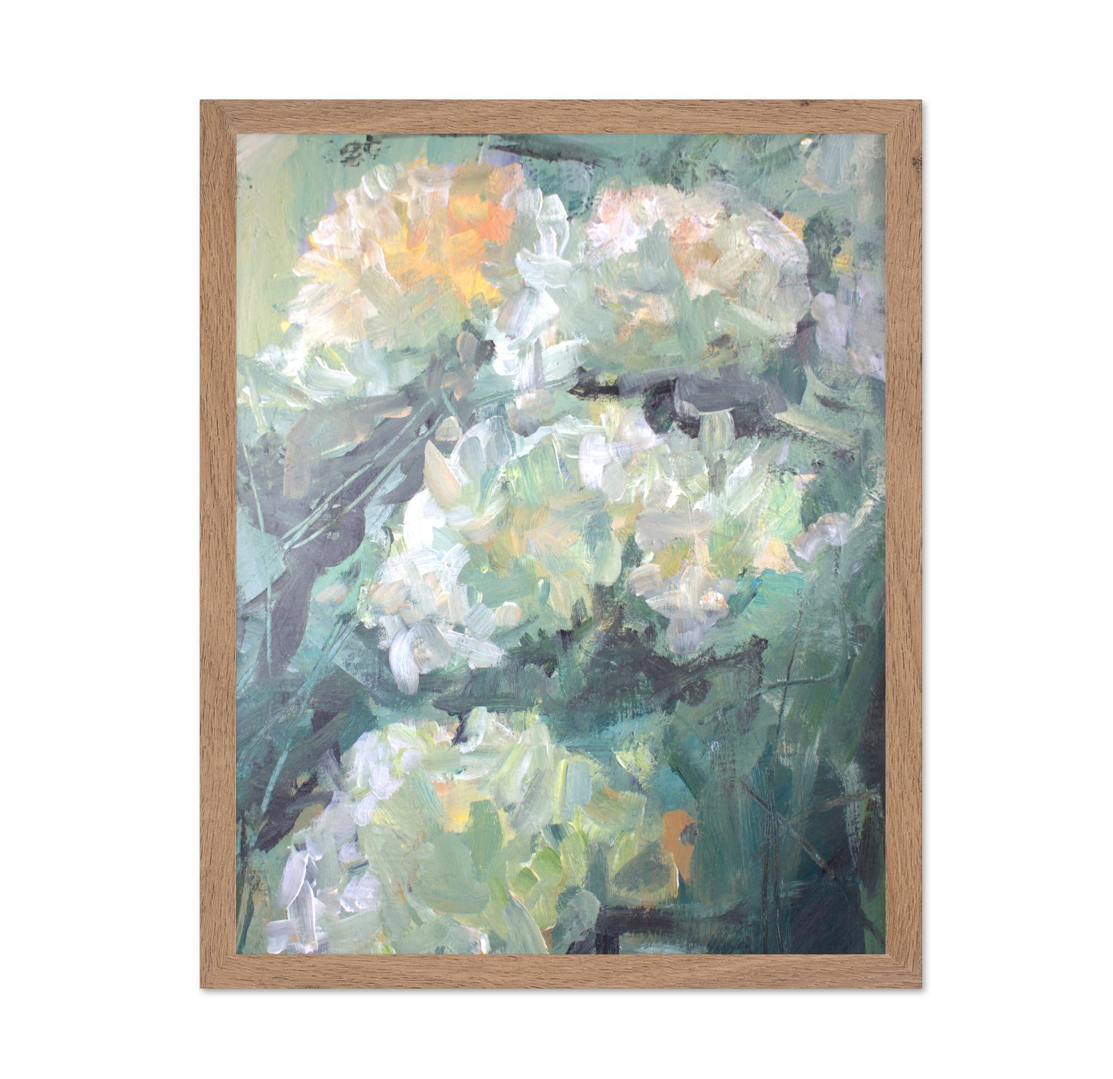 Soft Green Florals