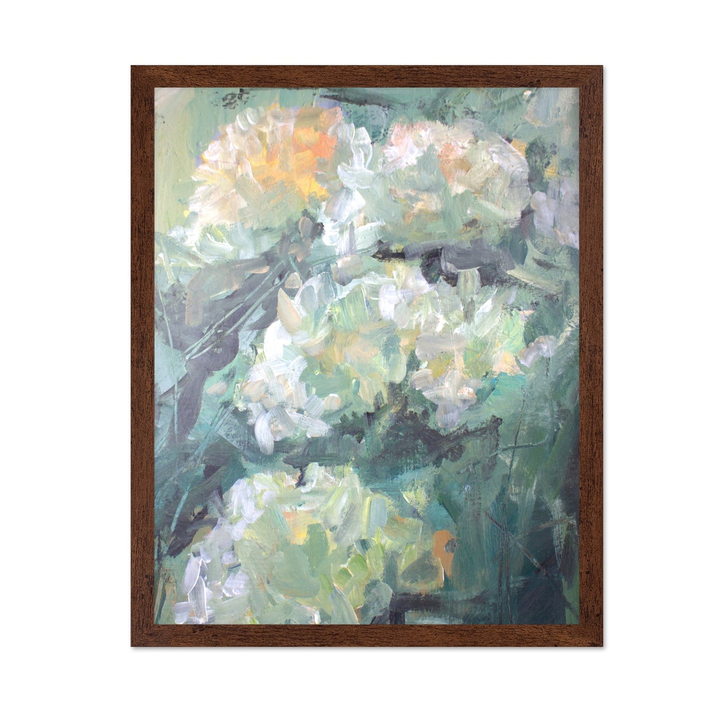 Soft Green Florals