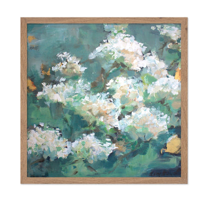 Soft Green Blossoms
