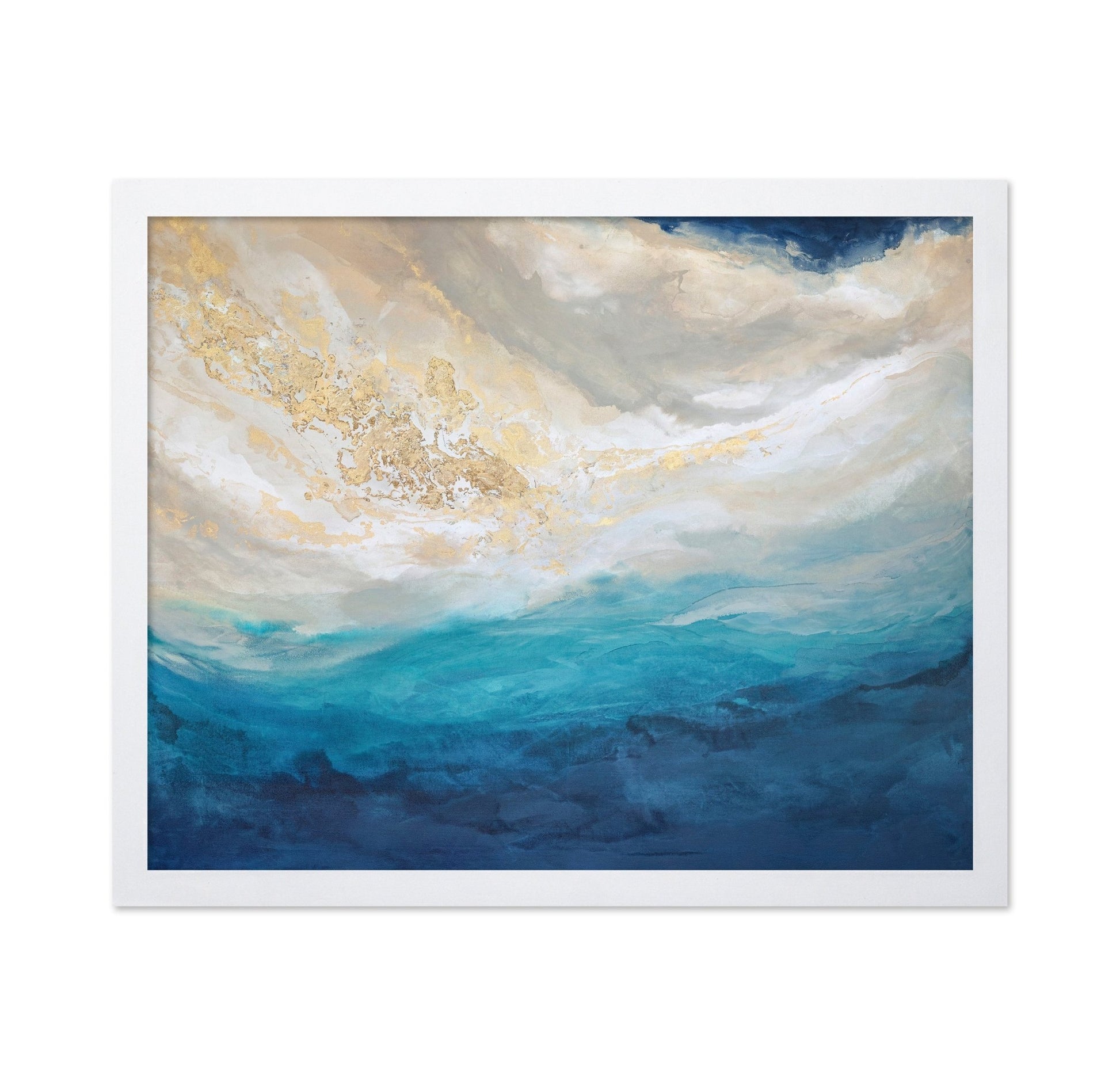Blue Gold Ocean