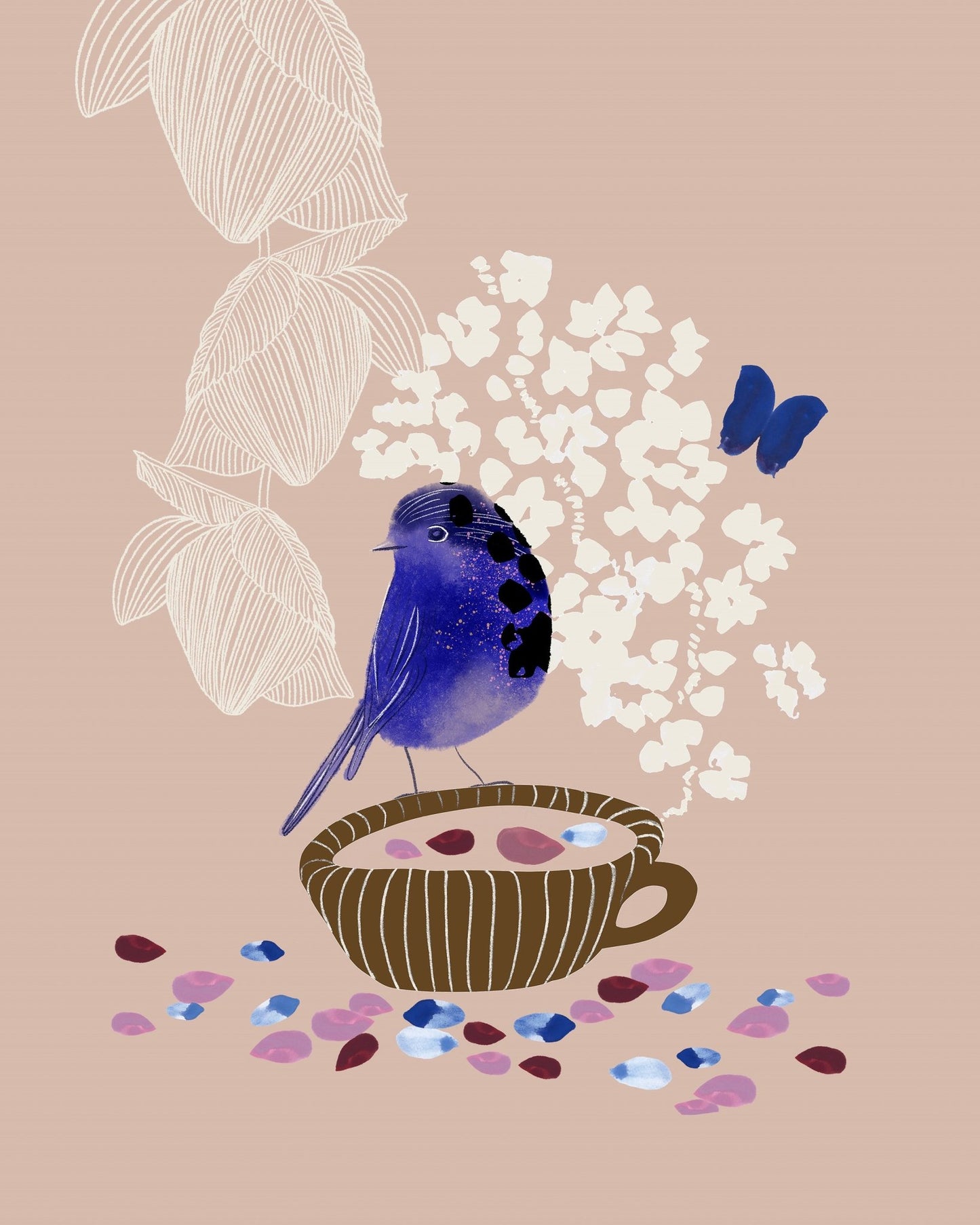 Blue Bird Teacup