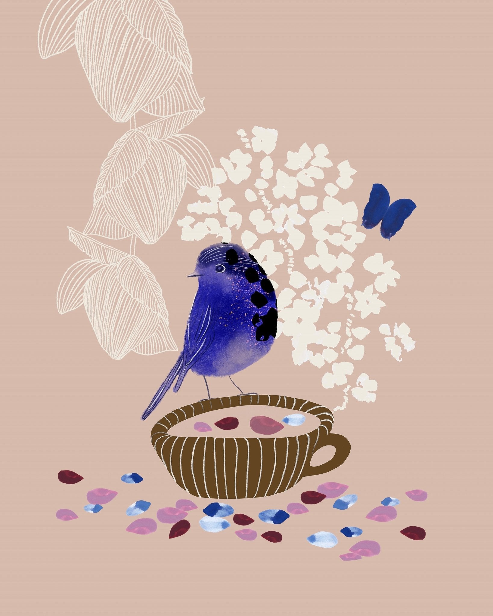 Blue Bird Teacup