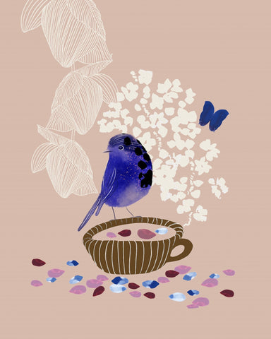 Blue Bird Teacup