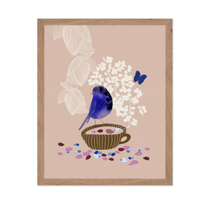 Blue Bird Teacup