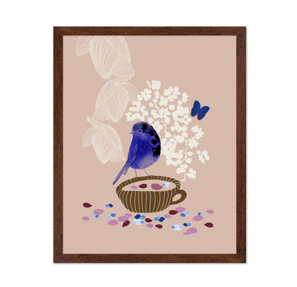 Blue Bird Teacup