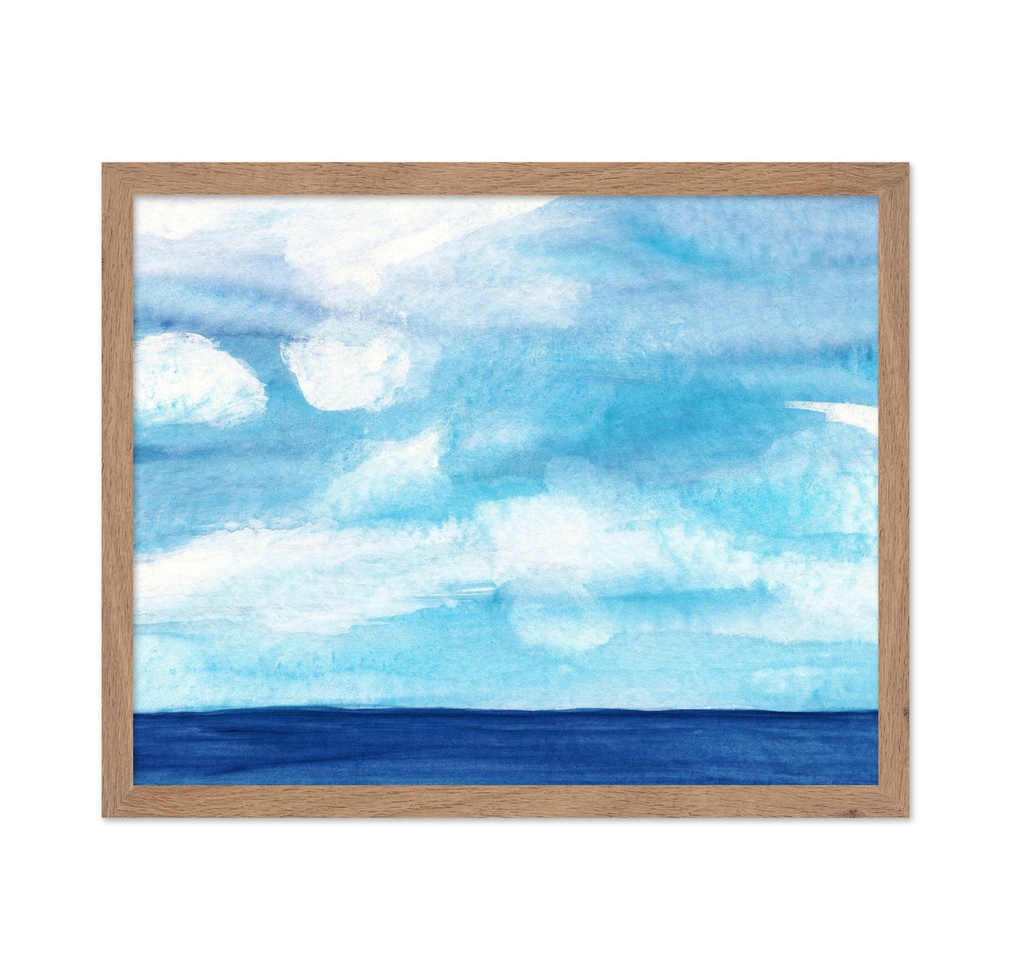Calm Blue Seascape