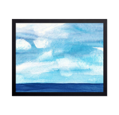 Calm Blue Seascape