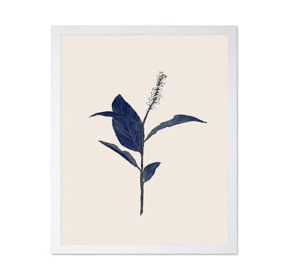 Navy Botanical Stem