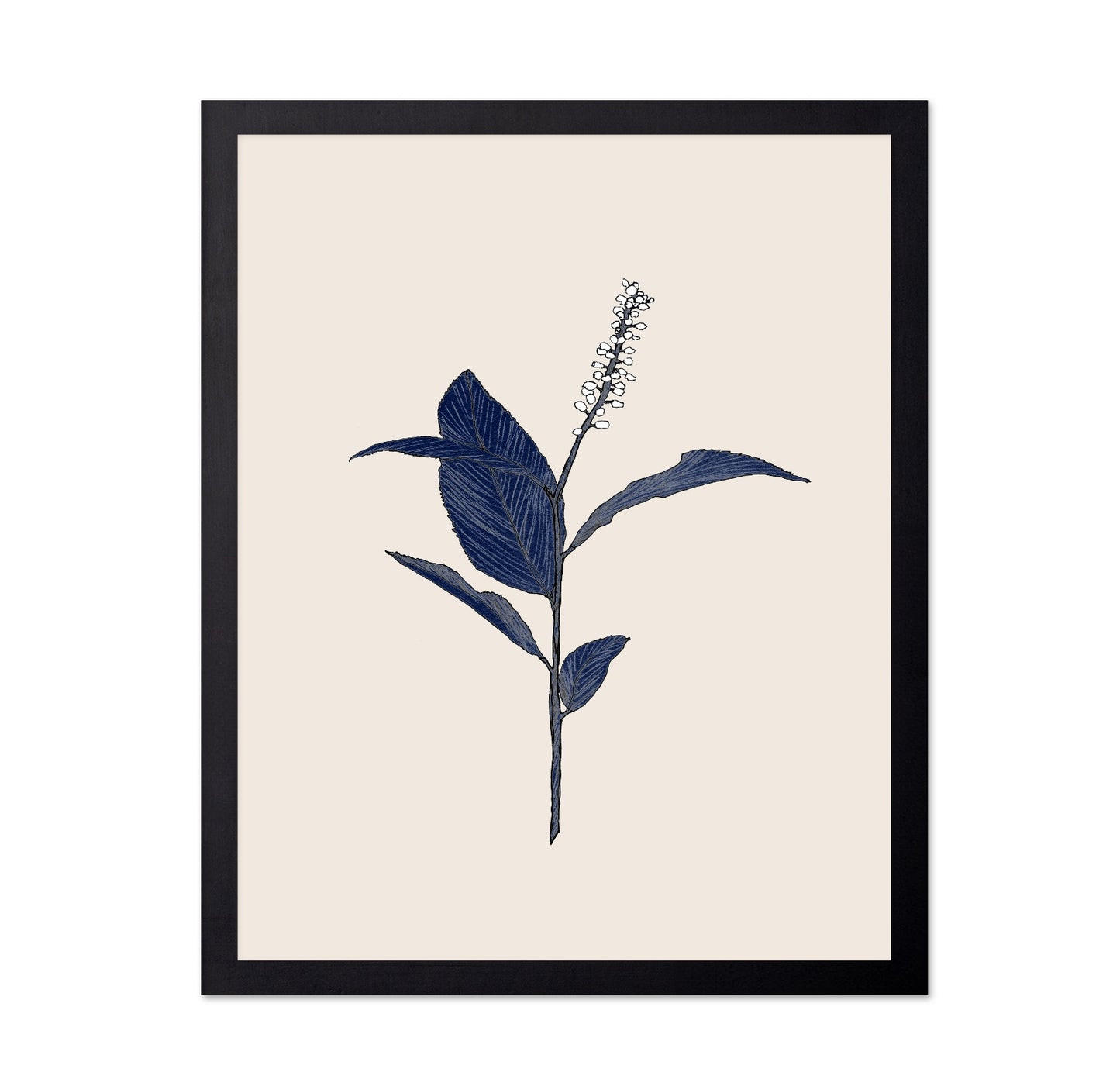Navy Botanical Stem