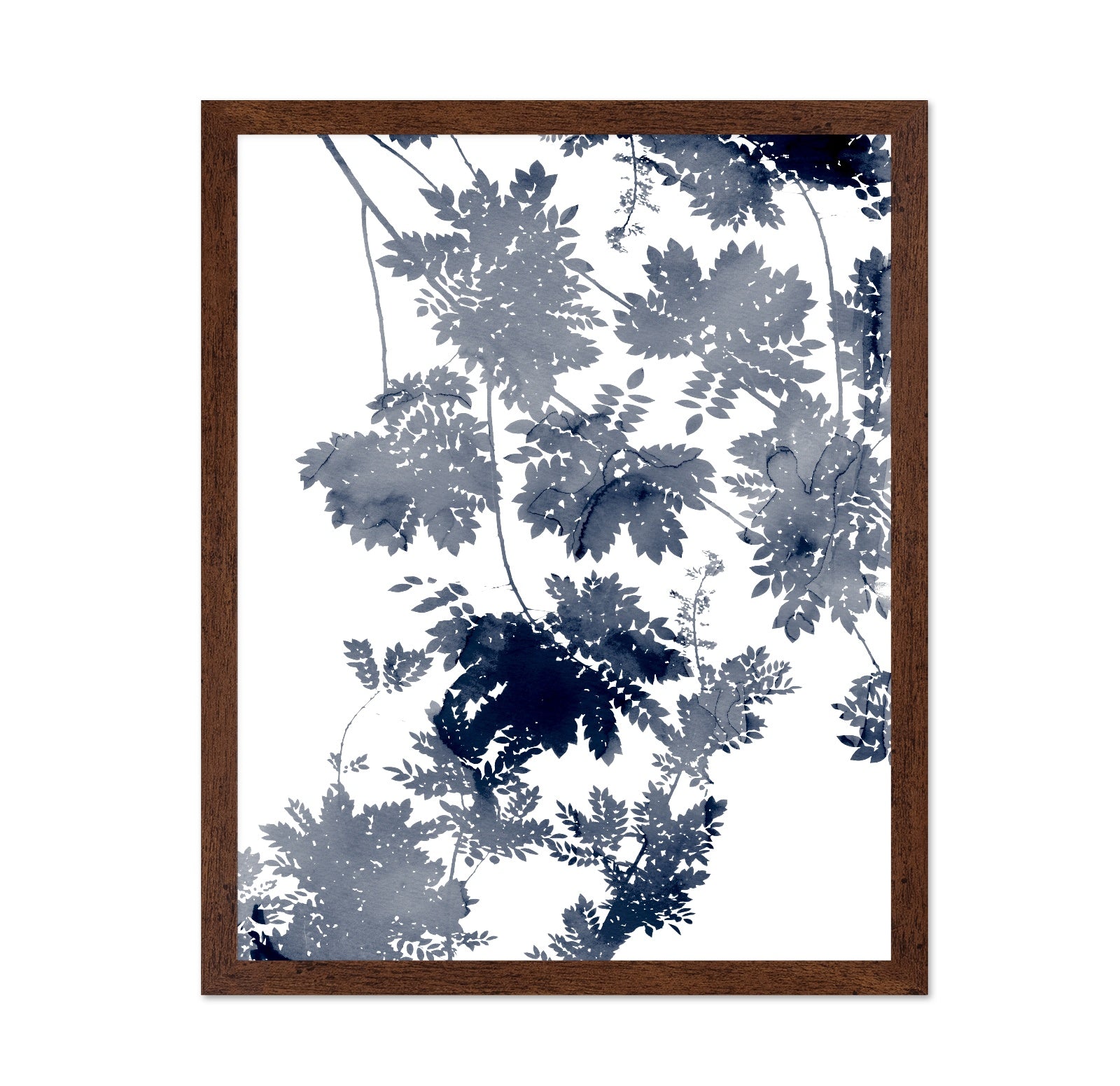 Indigo Leaf Pattern