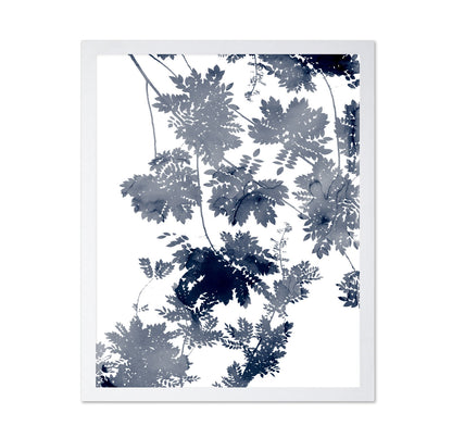 Indigo Leaf Pattern
