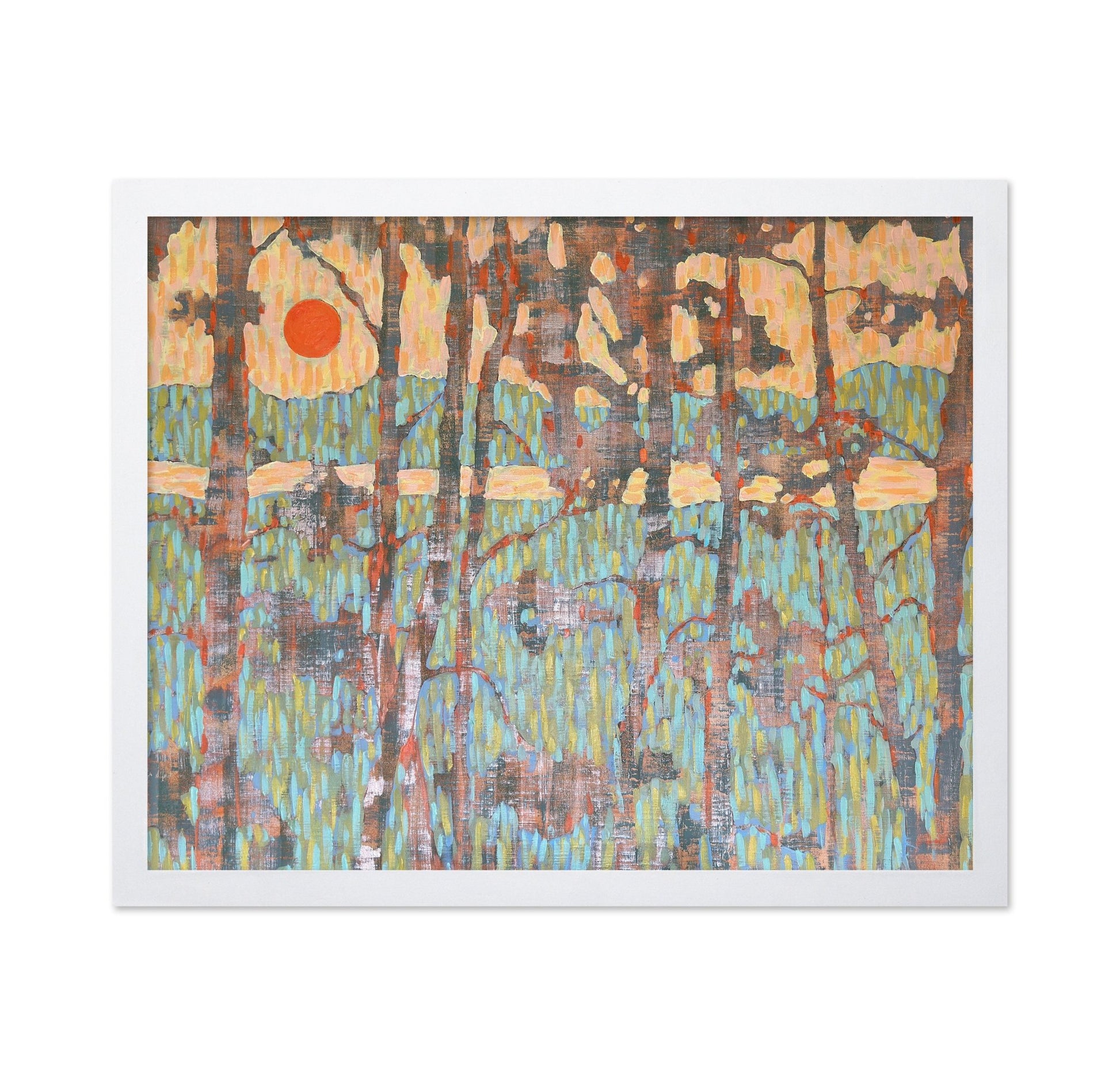 Autumn Forest Reflection