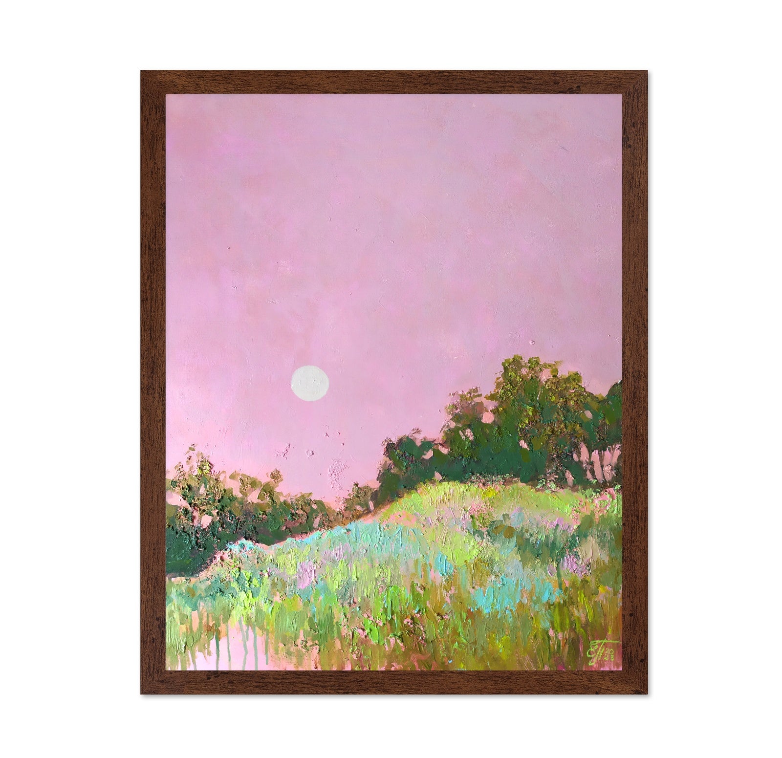 Pink Meadow Moon