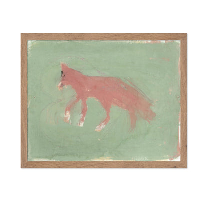 Minimalist Fox Silhouette